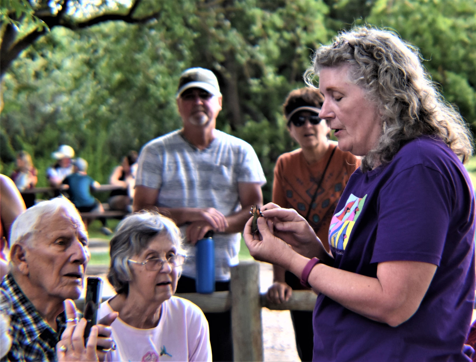 Annual hummingbird fest wows the crowd